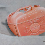 Diesel Can in Sand