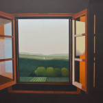View of IL Cellese, Tuscany 36" x 48" 2023