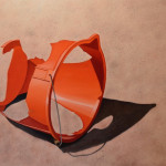 Liza's Bucket 38 x 40 2021 oil on canvas