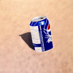 Pepsi Can In The Sand Oil on canvas 2022